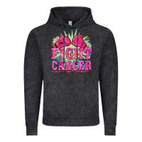 Vintage Black fight cancer Vintage Hoodie - BarkalooDesign