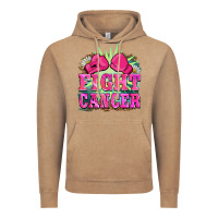 Vintage Coffee fight cancer Vintage Hoodie - BarkalooDesign