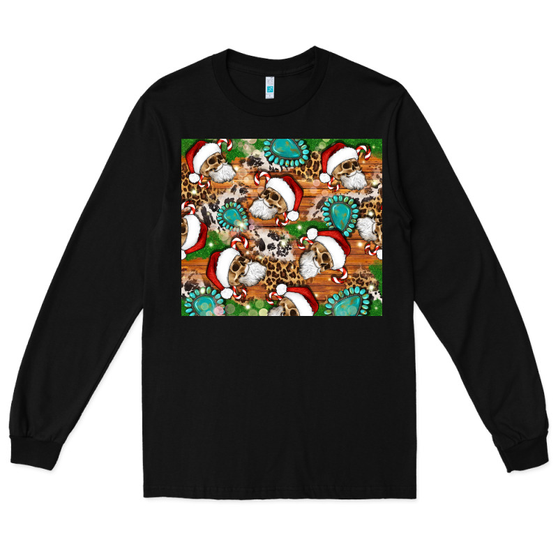 Santa Skeleton Christmas Tumbler Long Sleeve Tee by Artiststas | Teevron
