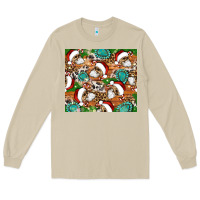 Mushroom santa skeleton christmas tumbler Long Sleeve Tee - Artiststas