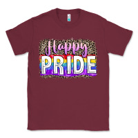 Burgundy Happy pride Classic Tee - FaDigitalArtStudio