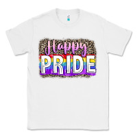White Happy pride Classic Tee - FaDigitalArtStudio