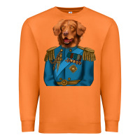 Carrot Golden Retriever Dog Portrait,Custom Pet Portraits,Renaissance Dog Premium Sweatshirt - RanaPortraitStore