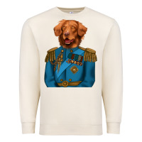 Sandshell Golden Retriever Dog Portrait,Custom Pet Portraits,Renaissance Dog Premium Sweatshirt - RanaPortraitStore