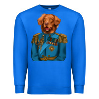 True Royal Golden Retriever Dog Portrait,Custom Pet Portraits,Renaissance Dog Premium Sweatshirt - RanaPortraitStore