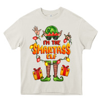 Cream im the smartass elf Heavy Core Tee - FaDigitalArtStudio
