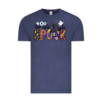 Vintage Denim too cute to spook Vintage Tee - CowhideDigitalArt