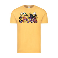 Vintage Mustard too cute to spook Vintage Tee - CowhideDigitalArt