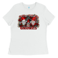 White chillin with my gnomies Ladies Tee - SublimationCraftShop