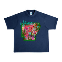 Navy arkansas Urban Heavy Tee - SublimationCraftShop