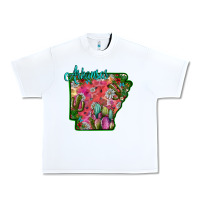 White arkansas Urban Heavy Tee - SublimationCraftShop