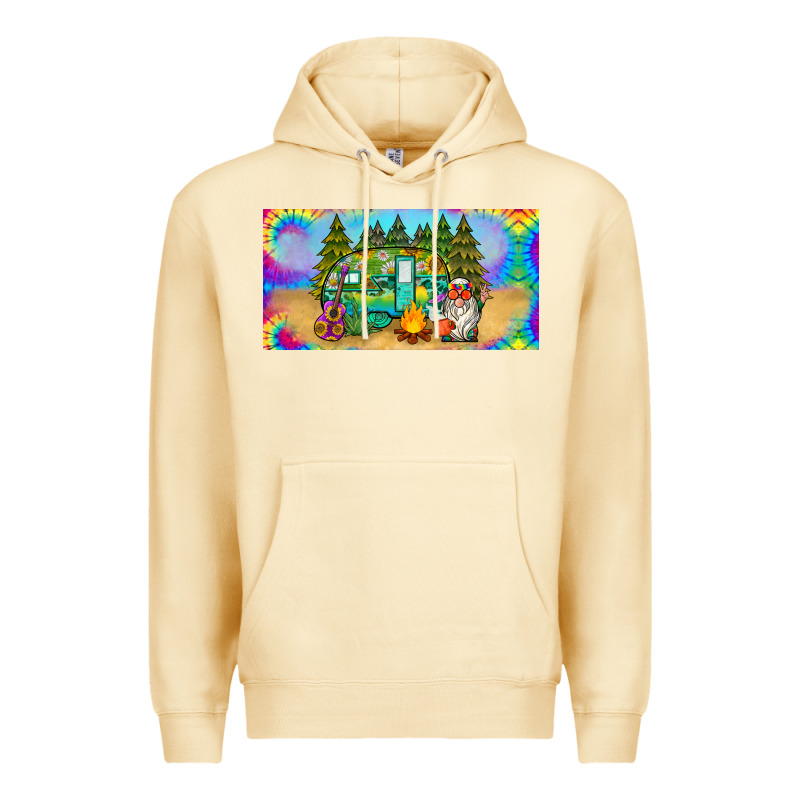 Hippie Soul License Plate Premium Hoodie by BarkalooDesign | Teevron