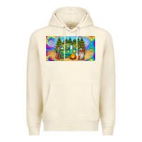 Sandshell hippie soul license plate Premium Hoodie - BarkalooDesign