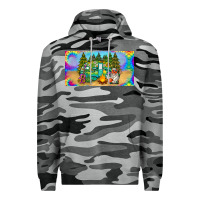 Slate Camo hippie soul license plate Premium Hoodie - BarkalooDesign