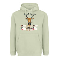 Matcha Yes Mama I Am Studying Right Now, Deer Heavyweight Hoodie - Bettercallsaul