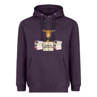 Plum Yes Mama I Am Studying Right Now, Deer Heavyweight Hoodie - Bettercallsaul