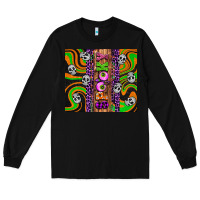 Black Spooky Long Sleeve Tee - Artiststas
