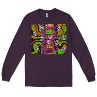 Plum Spooky Long Sleeve Tee - Artiststas