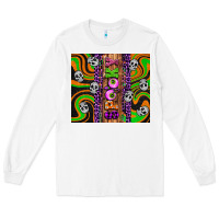 White Spooky Long Sleeve Tee - Artiststas