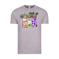 Vintage Zinc Drink Up Witches Vintage Tee - CowhideDigitalArt