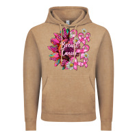 Vintage Coffee breast cancer sunflower Vintage Hoodie - BarkalooDesign
