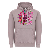 Vintage Zinc breast cancer sunflower Vintage Hoodie - BarkalooDesign