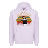 Lilac just look at it vintage funny for men women and family t shirt Premium Hoodie - baoMotion