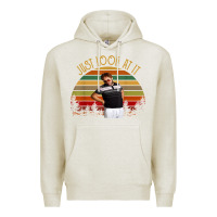 Oatmeal Heather just look at it vintage funny for men women and family t shirt Premium Hoodie - baoMotion