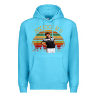 Ocean Blue just look at it vintage funny for men women and family t shirt Premium Hoodie - baoMotion