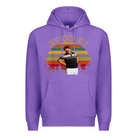 Purple just look at it vintage funny for men women and family t shirt Premium Hoodie - baoMotion