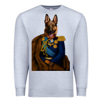 Heather Grey Pet Portraits, Custom Pet Portraits, Renaissance Pet Portraits, Custom Premium Sweatshirt - RanaPortraitStore