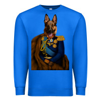 True Royal Pet Portraits, Custom Pet Portraits, Renaissance Pet Portraits, Custom Premium Sweatshirt - RanaPortraitStore