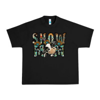 Black show mom Urban Heavy Tee - SublimationCraftShop
