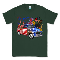 Western Truck Fourth Of July America Classic Tee | Teevron