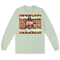 Matcha Stacked Christmas Farm Long Sleeve Tee - Artiststas