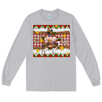 Moon Dust Stacked Christmas Farm Long Sleeve Tee - Artiststas