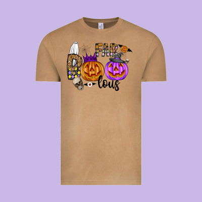 Fab Boo Lous Vintage Tee Designed By Cowhidedigitalart