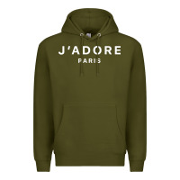 Army Green j adore paris Premium Hoodie - baoMotion