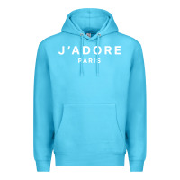 Ocean Blue j adore paris Premium Hoodie - baoMotion