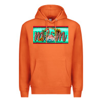 Carrot flamingo mom license plate Premium Hoodie - BarkalooDesign
