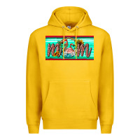 Lemon flamingo mom license plate Premium Hoodie - BarkalooDesign