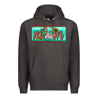 Smoke flamingo mom license plate Premium Hoodie - BarkalooDesign