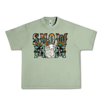 Oil Green show mom sheep Urban Heavy Tee - SublimationCraftShop
