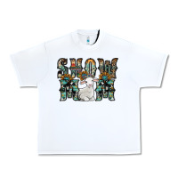 White show mom sheep Urban Heavy Tee - SublimationCraftShop