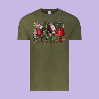 Tis The Season Vintage Tee Designed By Sublimationcraftshop