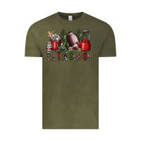 Vintage Olive tis the season Vintage Tee - SublimationCraftShop