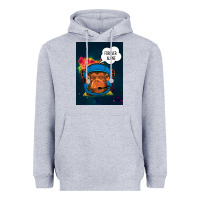 Heather Grey Forever Alone, Monkey, Space, Monkey At Space, Heavyweight Hoodie - Bettercallsaul
