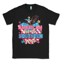Black American heart southern soul 4th of july Classic Tee - FaDigitalArtStudio