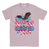 Lilac American heart southern soul 4th of july Classic Tee - FaDigitalArtStudio