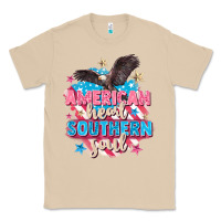 Mushroom American heart southern soul 4th of july Classic Tee - FaDigitalArtStudio